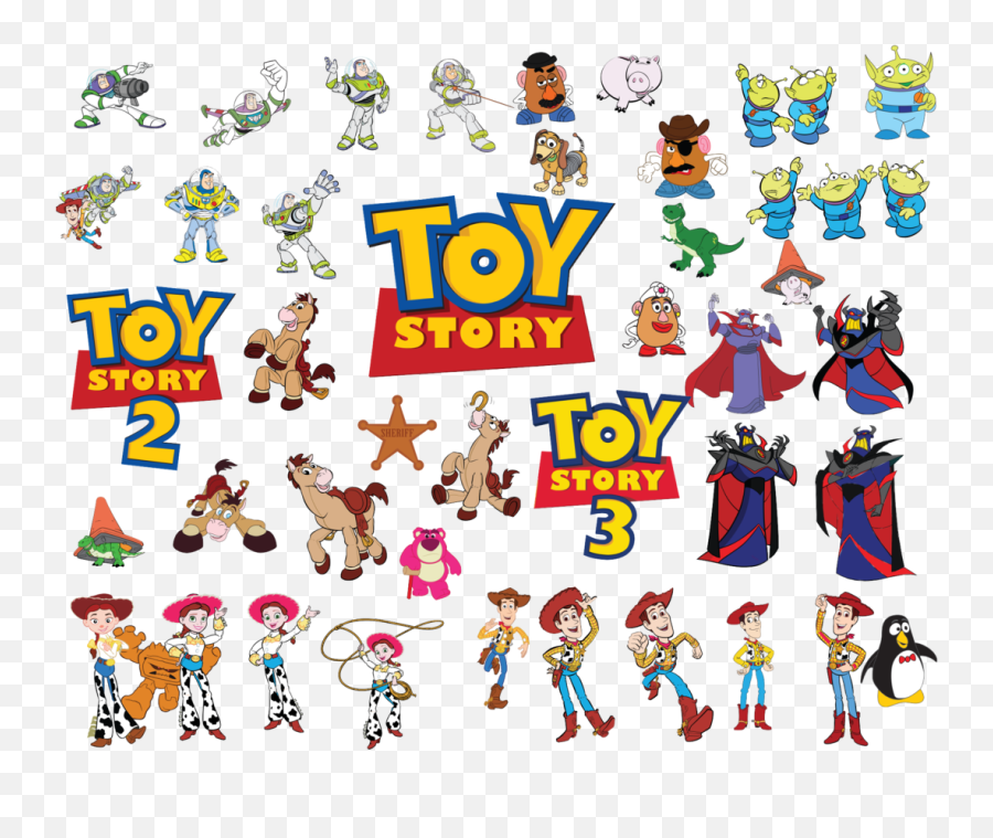 Toy Story Svg Clipart Toy Story 3 Png Toy Story Characters Png Free Transparent Png Images Pngaaa Com