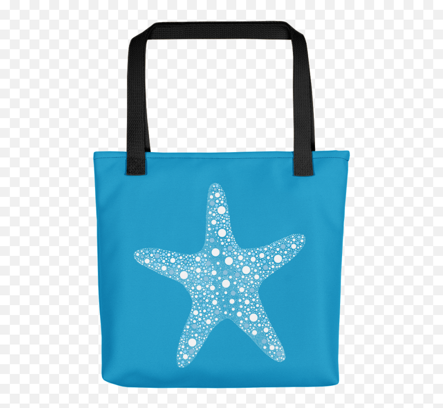 Blue Starfish Tote Bag Png Logo