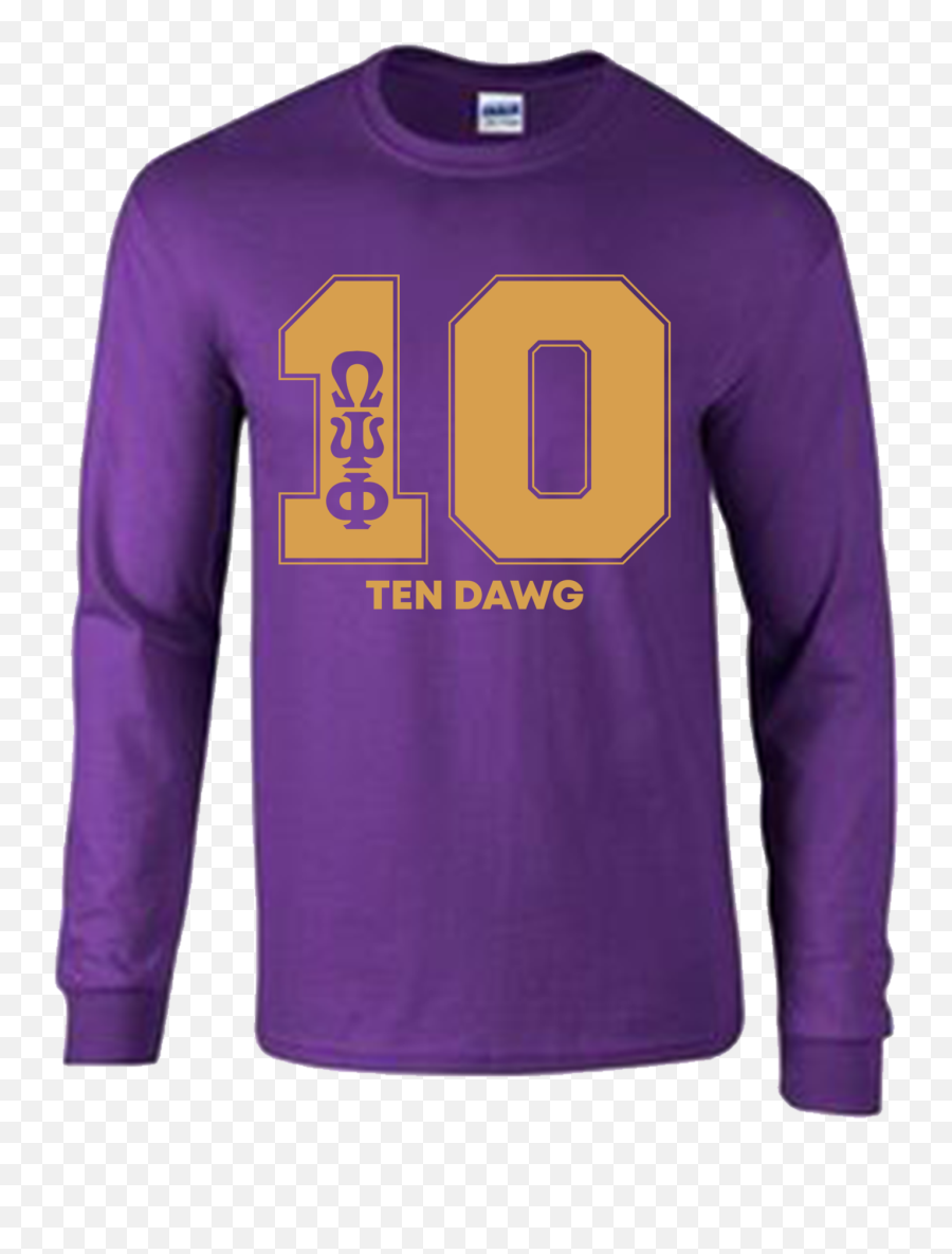 Omega Psi Phi Dawg Long Sleeve - Long Sleeve Png,Omega Psi Phi Png