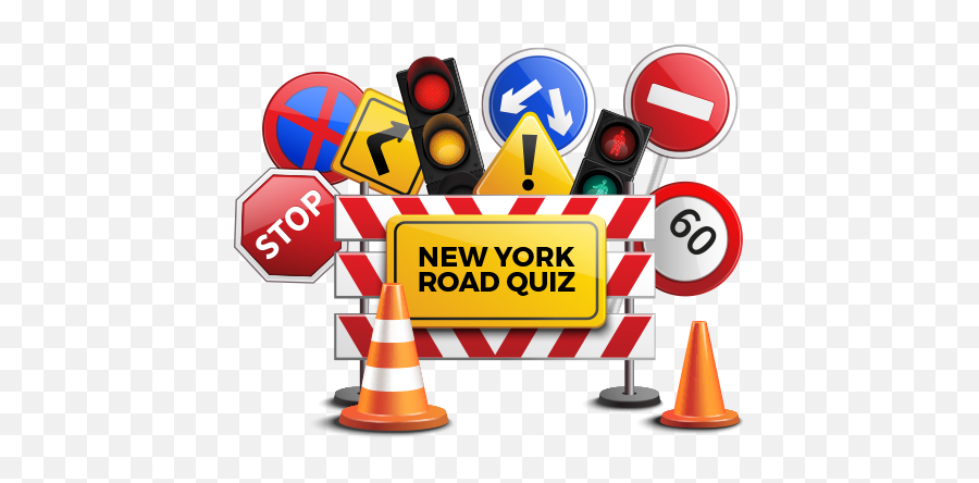 New York Road Quiz - Follow Traffic Rules Drawing Png,Quiz Logo