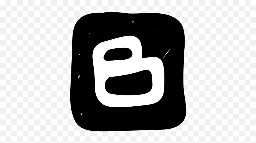 Scribble Social Blogger Logo Free - Dot Png,Blogger Logo