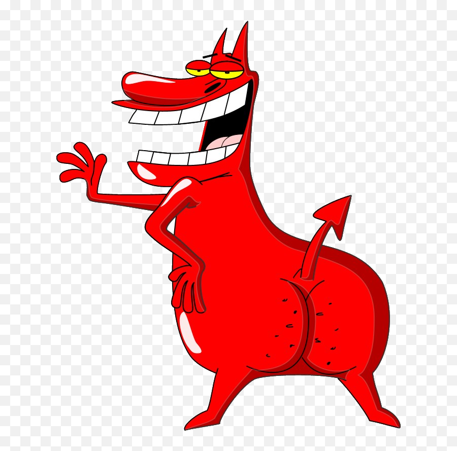Demon Png - Cow And Chicken The Red Guy,Demon Transparent