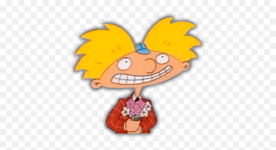 Hey - Hey Arnold Stickers Whatsapp Png,Hey Arnold Transparent