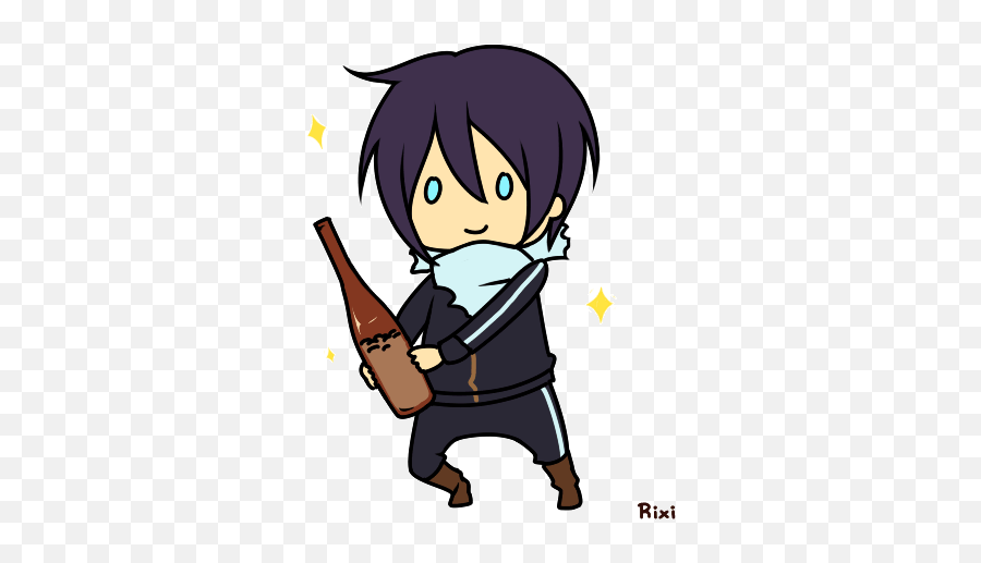 Animated Gif About In Noragami By Miku - Chibi Transparent Anime Gif Png,Anime Gif Transparent