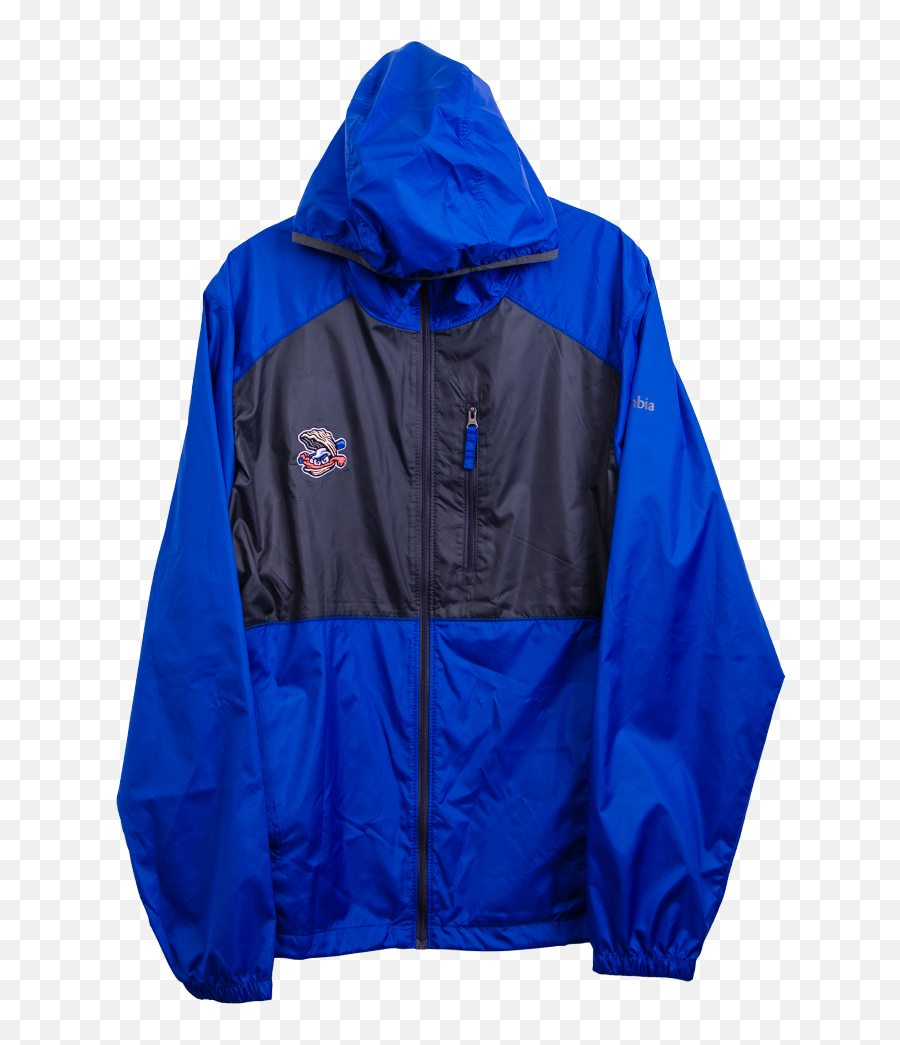 Biloxi Shuckers Jacket - Flash Forward Windbreaker With Alt 1 Logo Hooded Png,Water Drops Logos
