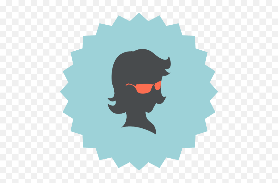 Female Girl Lady Silhouette Sunglasses Png Woman Icon
