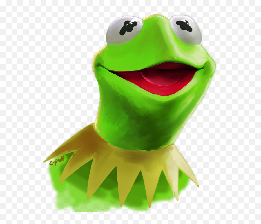 Kermit Png Hd - Curmet The Frog Drawing,Kermit The Frog Png