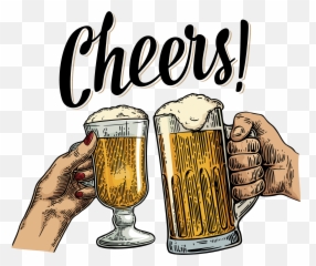 Clipart Beer Vintage - Cheers Png