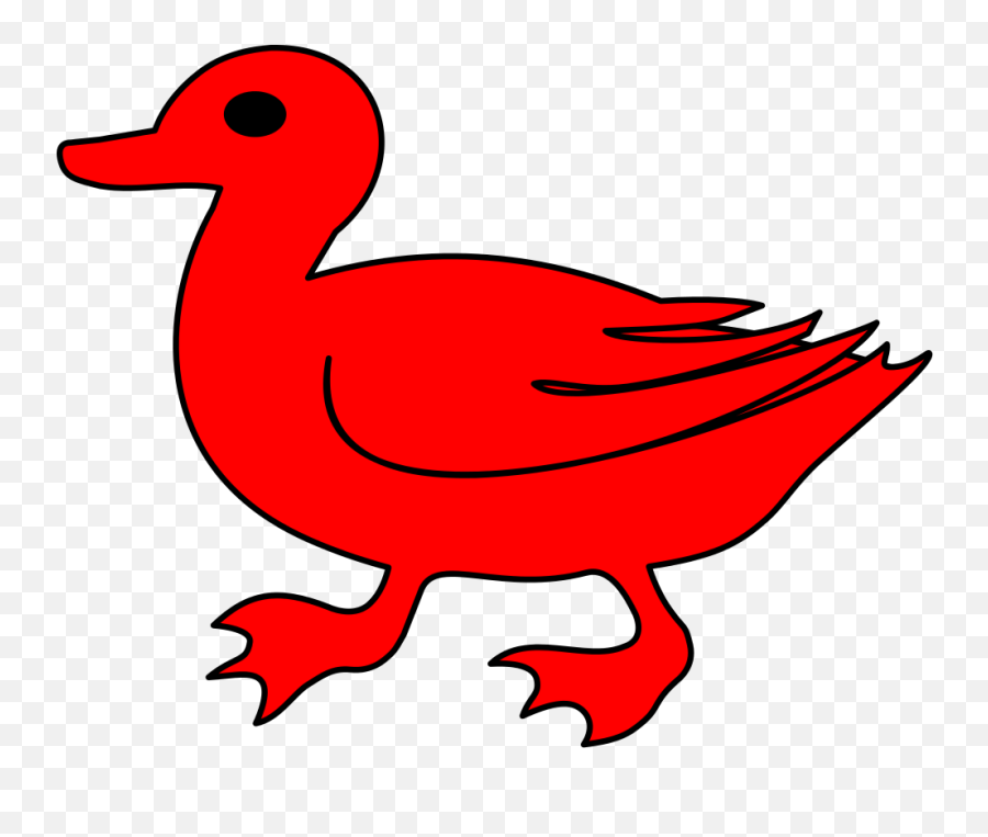 Red Duck Cliparts 6 - Red Duck Clipart Png,Duck Clipart Png