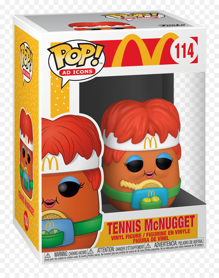 Mcdonaldu0027s Tennis Mcnugget Funko Pop 114 - The Pop Central Tennis Mcnugget Funko Png,Ad Spend Icon