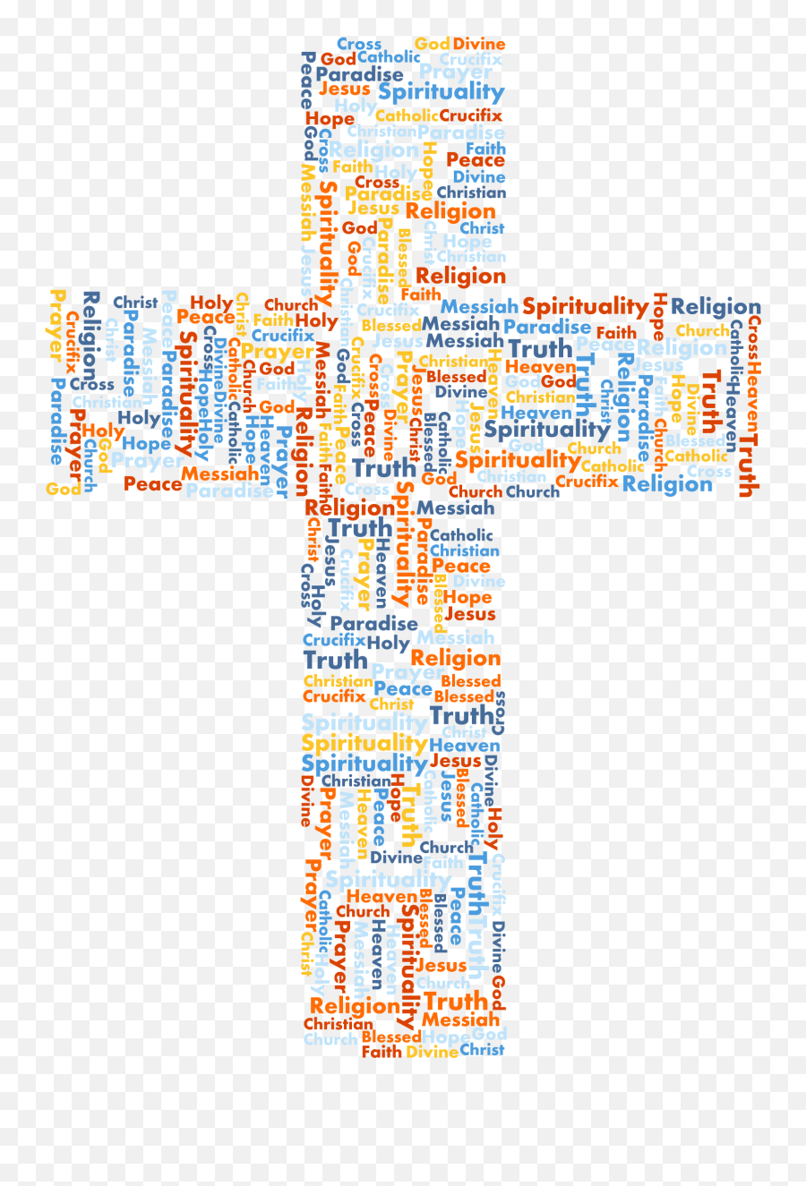 Jesus Cross Cloud No Background Big Image - Transparent Png,Cross Clipart Transparent Background