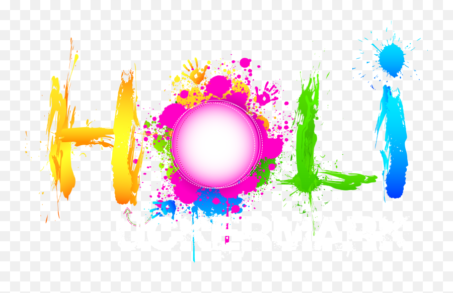 Free Happy Holi Text Png Transparent Images Download - Happy Holi Text Png,What Is A .png File