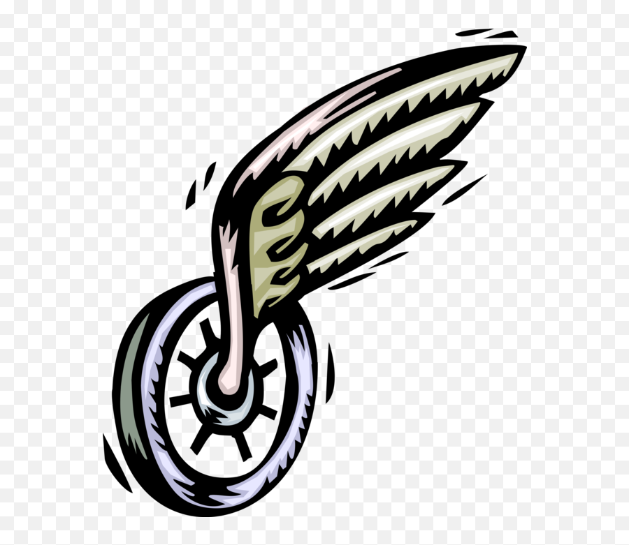 Winged Wheel Of Hermes - Vector Image Automotive Decal Png,Hermes Icon