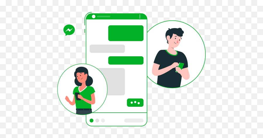 How Can I Spy - Chat Illustration Png,Facebook Messenger Read Icon