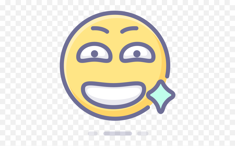 Emoji Emoticon Face Grimacing Smiley Free Icon - Icon Emoji Png,Smirk Mouth Icon