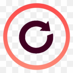 Replay Button Orange Gradient Circle With Png - The Centre Pompidou