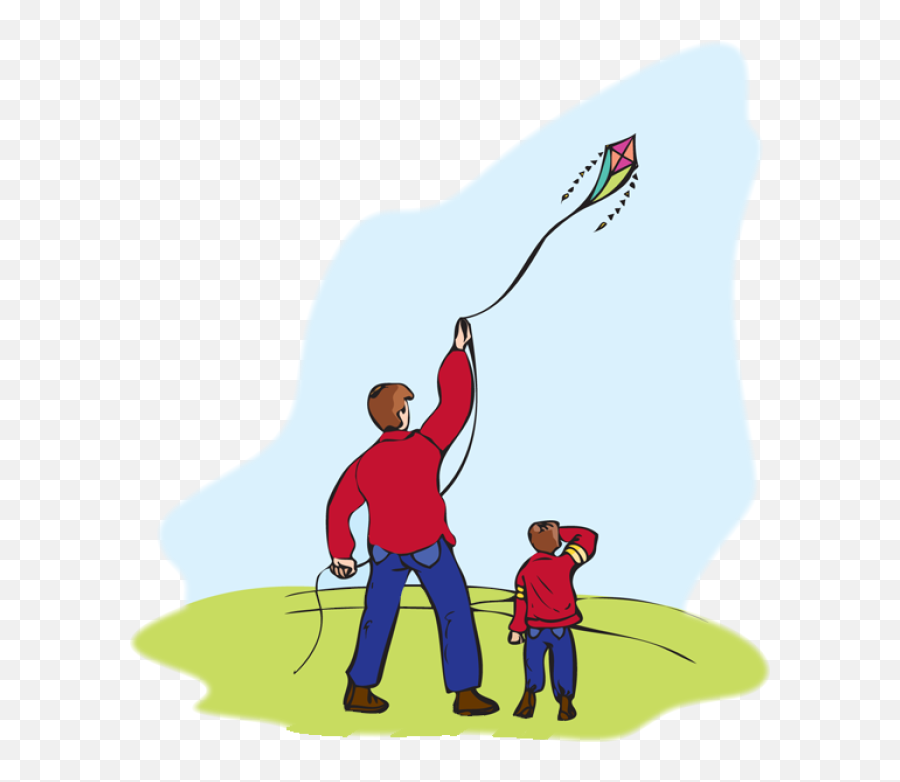 Kite Clipart Runner - Kite Runner Clip Art Transparent Father And Son Flying Kite Drawing Png,Takoon Icon