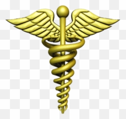 Hermes Caduceus 3d Model Transparent - Medical Logo Png Hd