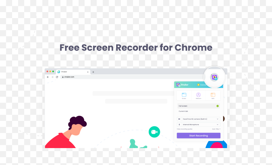 Free Screen Recorder For Chrome - Add Chrome Extension Language Png,Chrome Web Store Icon