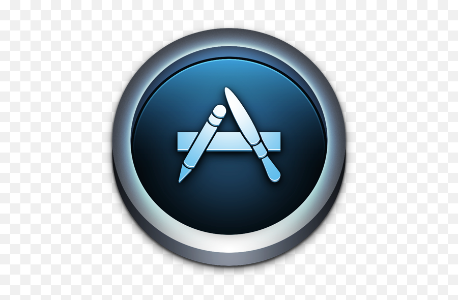 App Store Icon For Mac Os X By Tinylab - Iphone App Store Icon Png Black,Google App Store Icon