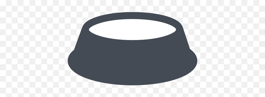 Empty Dog Bowl Icon In Pastel Style - Solid Png,Dog Bowl Icon