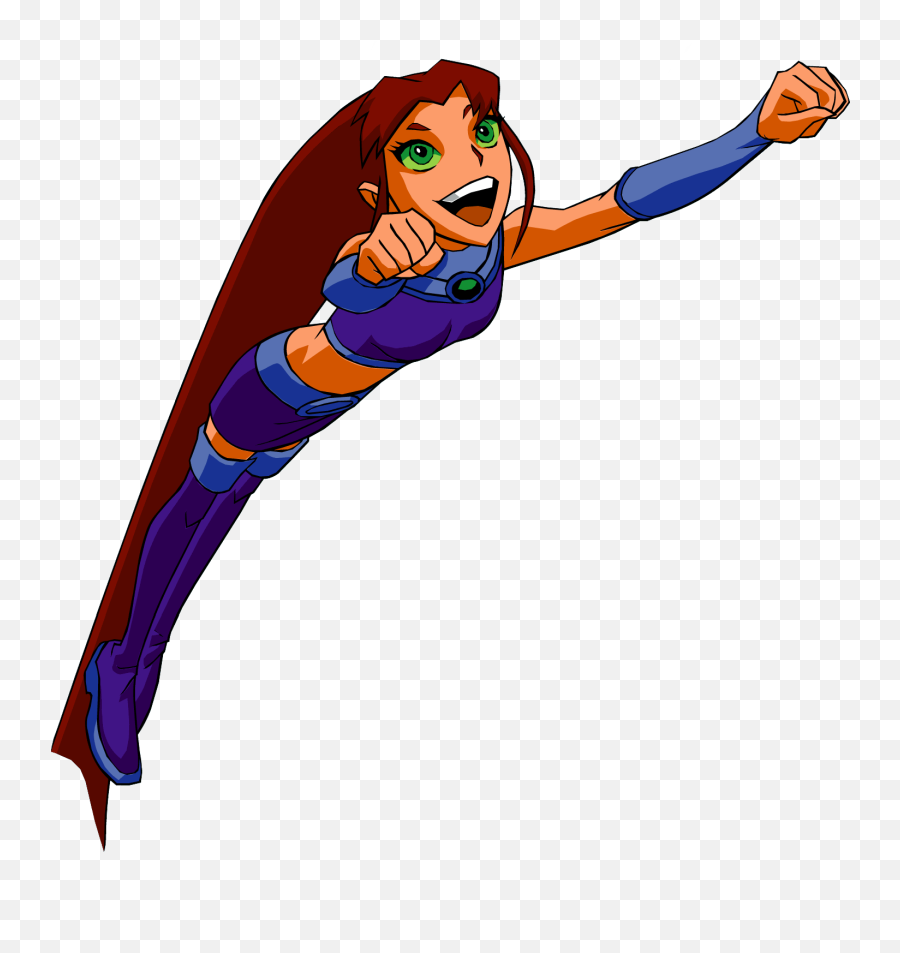 Starfire Vs Danny Phantom - Starfire From Teen Titans Png,Danny Phantom Png