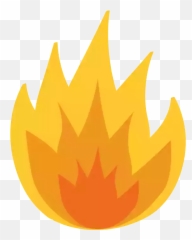 Fire Png Transparent Flame Images Free Download - Flat Icon Vector