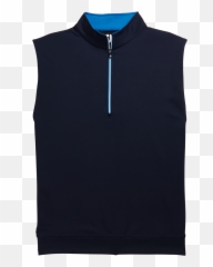 Half - Zip Jersey Vest FootJoy Sleeveless png
