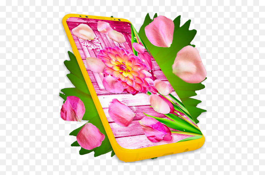 Updated Flower Petals Live Wallpaper Parallax - Girly Png,Icon Pack For Ts3