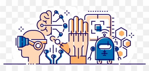 Futuristic Technology Icon - Download in Line Style Language png