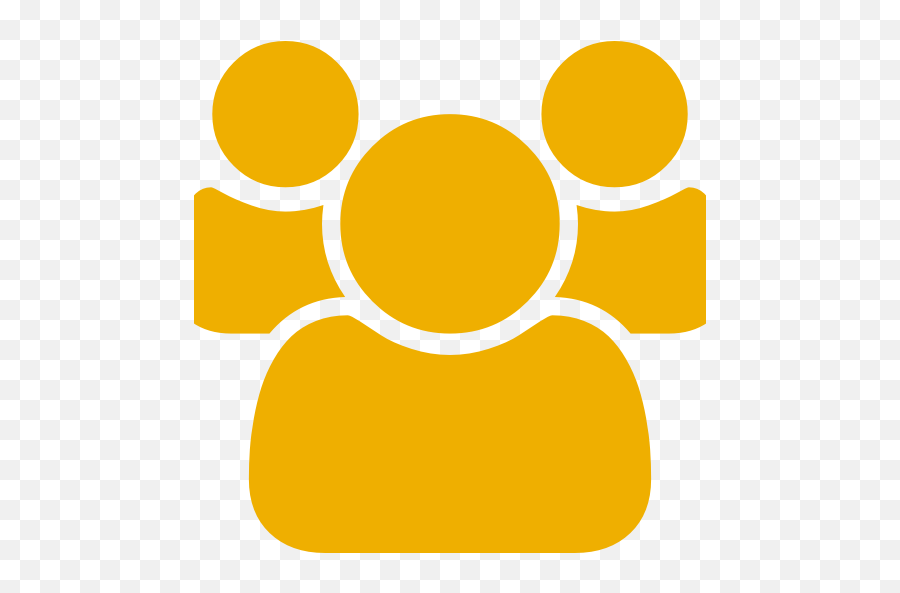 Yellow Group Icon Png Symbol Groups