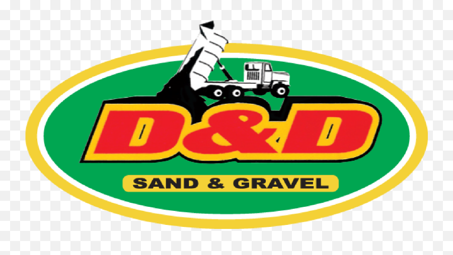 Download Hd Du0026d Sand U0026 Gravel - D U0026 D Sand U0026 Gravel Sand And Gravel Logo Png,Gravel Png