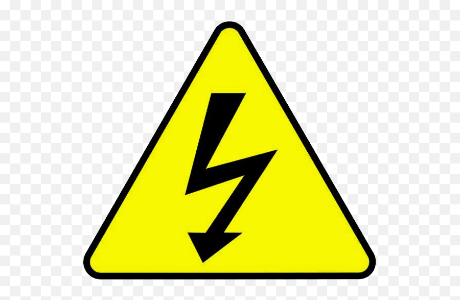 Warning Voltage Sign Free Download Png - Electricity Warning Sign,Electricity Png