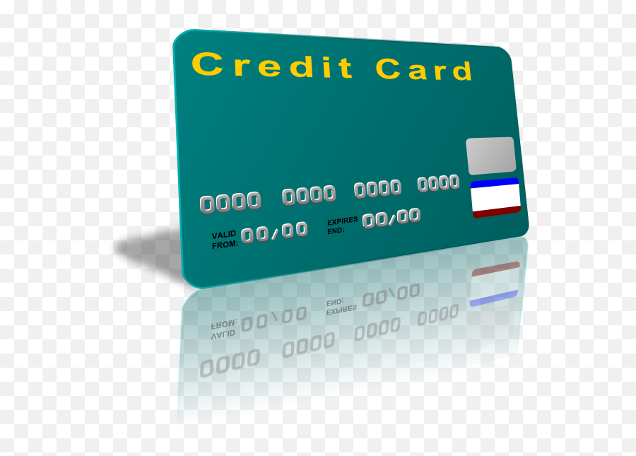 Card Clipart Credit - Bryson Park Png,Credit Card Transparent Background