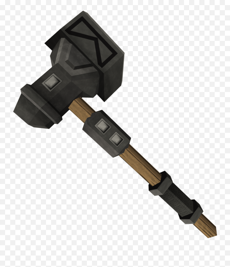 Iron Warhammer Runescape Wiki Fandom - Warhammer Weapon Png,Warhammer Png