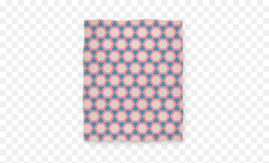 Hex Grid Blanket Blankets Lookhuman - Blanket Png,Hex Pattern Png