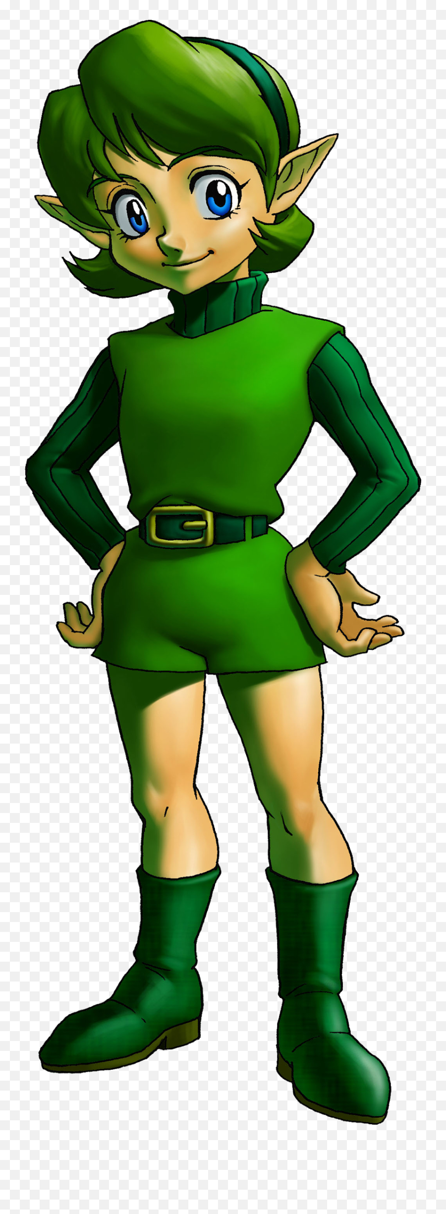 Ocarina Of Time Characters - Ocarina Of Time Saria Png,Ocarina Of Time Png