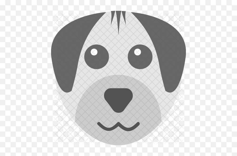 Dog Emoji Icon Of Flat Style - Dalmatian Png,Dog Emoji Png