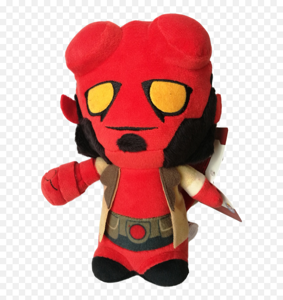 Hellboy 8 Cute Plush - Stuffed Toy Png,Hellboy Png