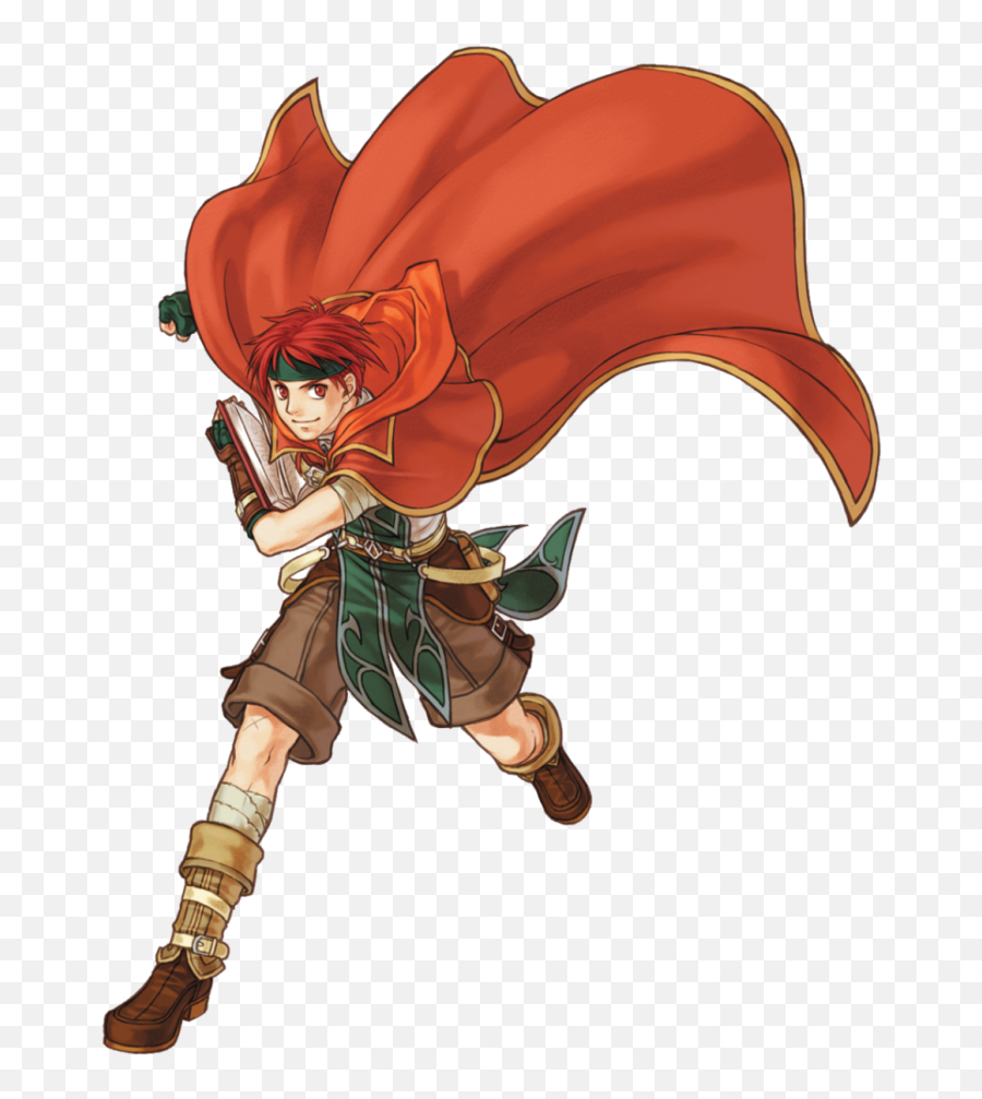 Download Hd Red Mage Anime Hair Eyes Boy Guy - Anime Guy Red Hair Png,Fire Eyes Png