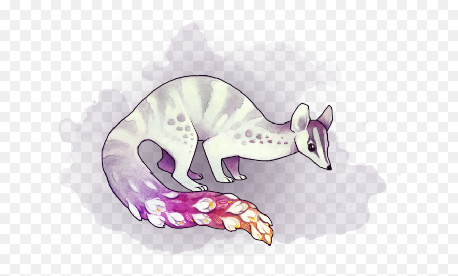 Flower Fox 2png World Anvil - Cat Yawns,Fox Tail Png