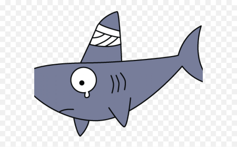 Download Hd Sad Shark Cliparts - Cartoon Transparent Png Sad Shark Clipart Transparent Png,Shark Clipart Png