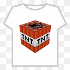 Minecraft Tnt Block 3d - Roblox Minecraft Tnt Shirt png