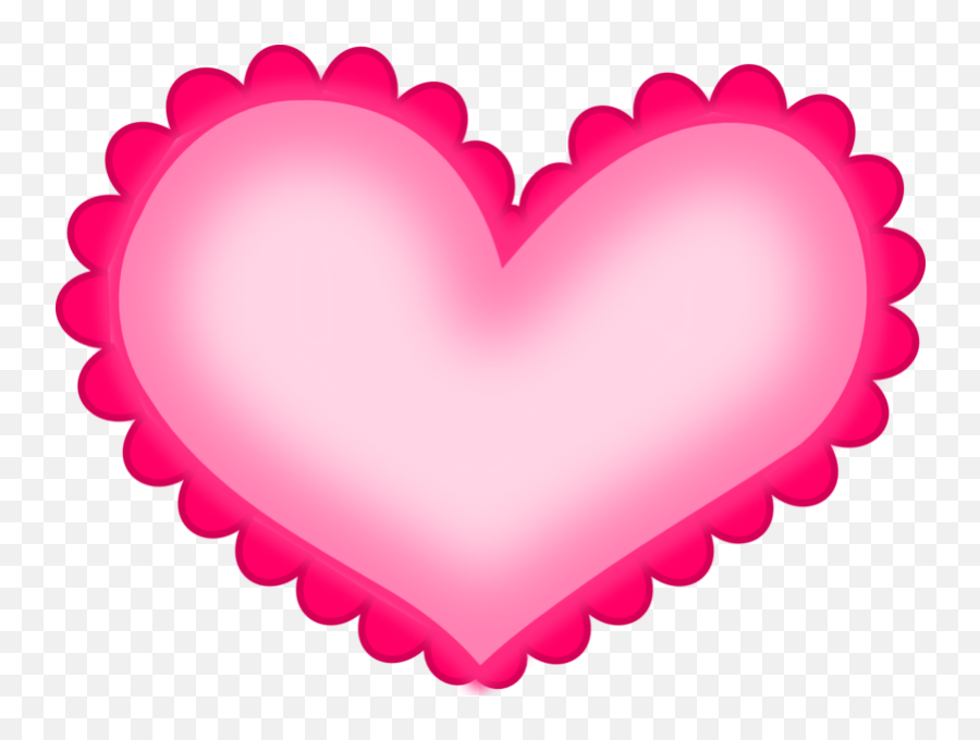 Fundraiser - Hot Pink Heart Clipart Png,Ruffles Png