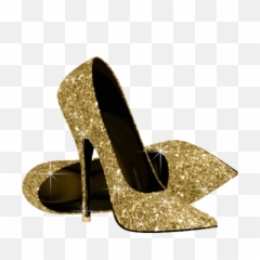 Heel Png And Vectors For Free Download - Dlpngcom Gold Glitter High Heels,Heels Png