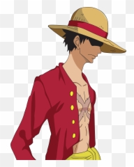 Monkey D Luffy - One Piece Anime Png, Transparent Png - vhv