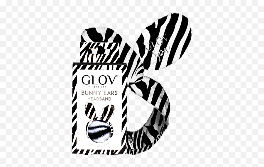 Download Glov Bunny Ears Zebra - Glov Full Size Png Image Glov,Bunny Ears Png