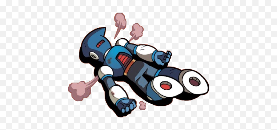 Robot Archiecomics Sticker By Olliececiluriellaw - Cartoon Png,Mega Man Transparent