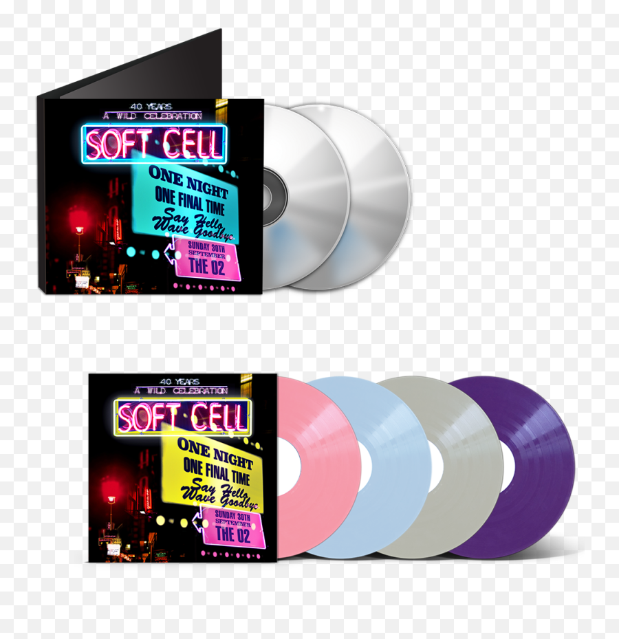 Soft Cell - Say Hello Wave Goodbye The O2 London 2xcd Circle Png,Audio Wave Png