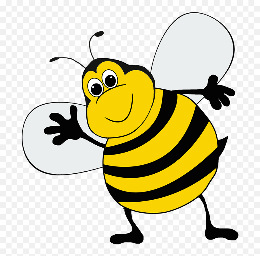 Bee Clipart - Honeybee Png,Bee Clipart Png